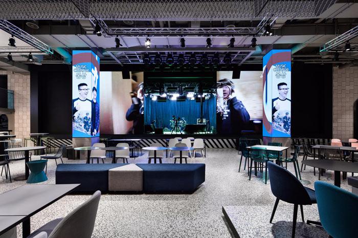 長沙辦公室裝修:視覺傳媒公司辦公室設計方案